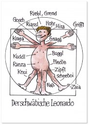 Der schwäbische Leonardo Plakat